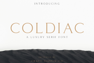 Coldiac: A Modern Serif Font for Clearer Campaign Messaging