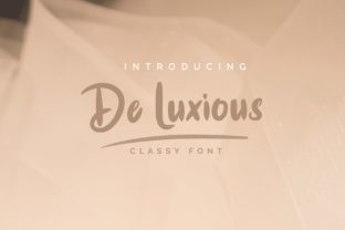 De Luxious: A Luxurious Font for Digital Campaigns
