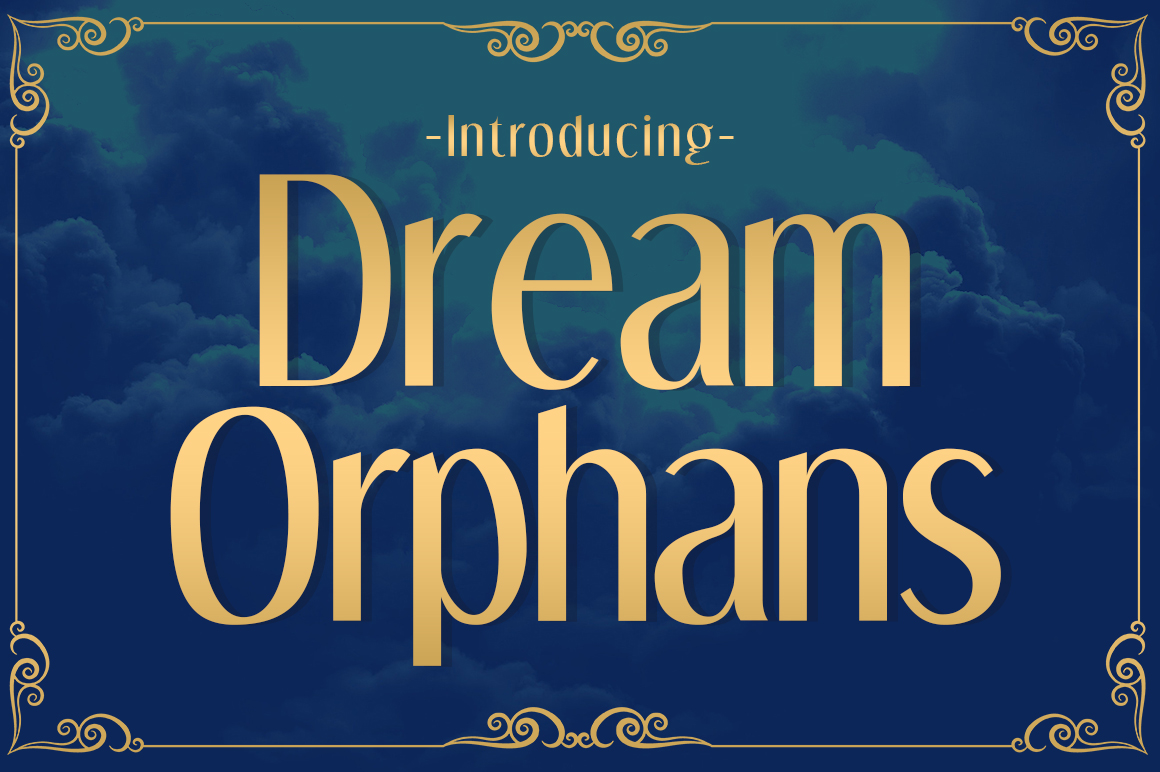 Dream Orphans: A Literary Sans Serif Font for Memorable Branding