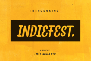 IndieFest Font: A Marker Lettering Typeface for Web Designers