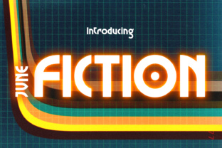 JVNE Fiction: A Display Font for Campaigns That Need Character
