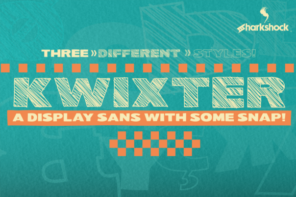 Kwixter: A Rugged Display Font for Editorial Projects