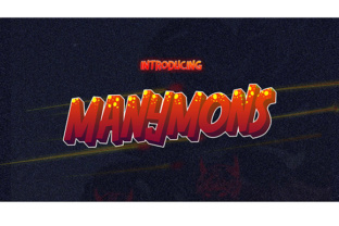 Manymons: A Display Font Built for Bold Branding