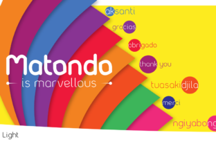 Matondo Light: A Clever Sans Serif Font for Handmade Design