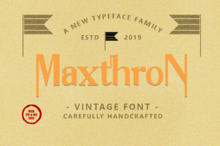 Maxthron Family: A Display Font That Earns Attention
