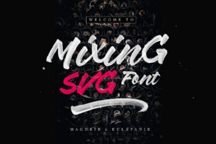 Mixing is the Confident, Colorful Font Your Brand Might Need