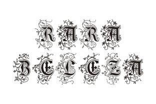 Rara Beleza: A Blackletter Typeface for Distinctive Digital Design