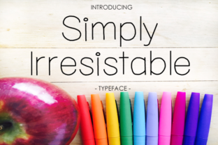 Simply Irresistible: The Font That Breathes Life into Your Products