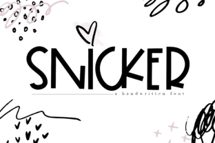 Snicker: A Quirky Display Typeface for Web Designers