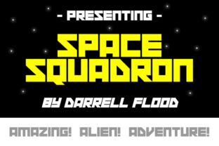 Space Squadron: A High-Impact Typeface for Bold Branding