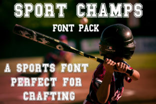 Sport Champs: A Display Font for Bold Campaign Visuals