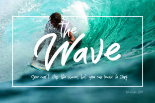 The Wave: A Display Font with Editorial Soul