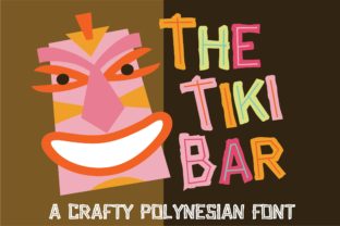 Tiki Bar Font: A Playful Display Typeface for Web Design