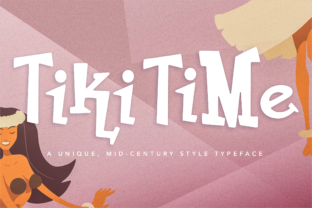 Tiki Time: A Display Font That Brings Tropical Cool to Your Brand