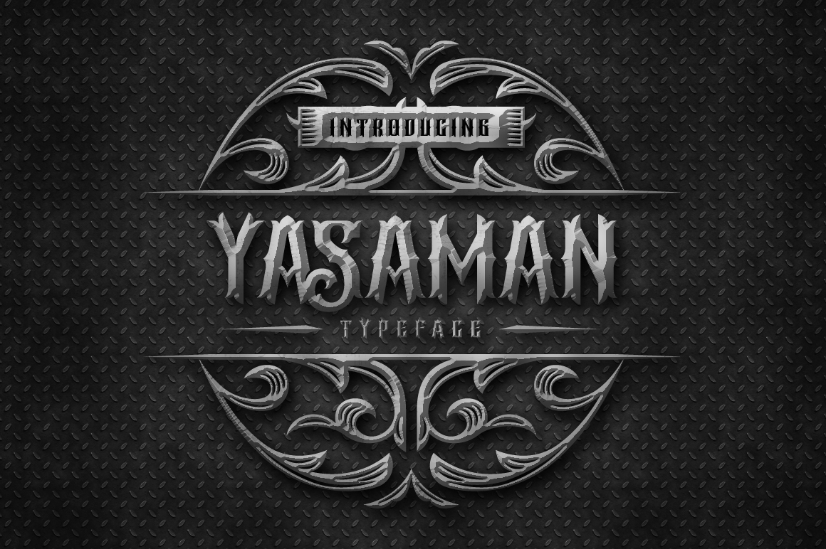 Yasaman: An Art Nouveau Blackletter Font for Campaign Impact